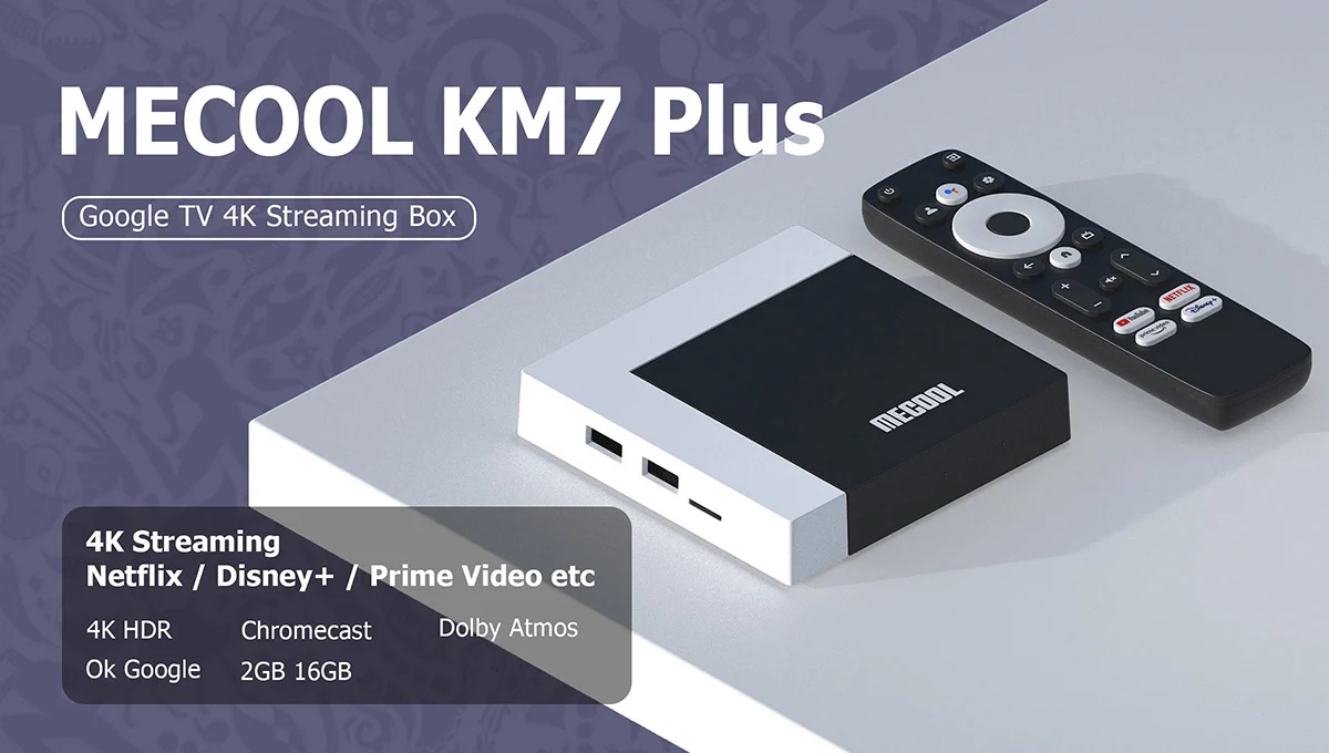 Mecool KM7 Plus review certified google tv box