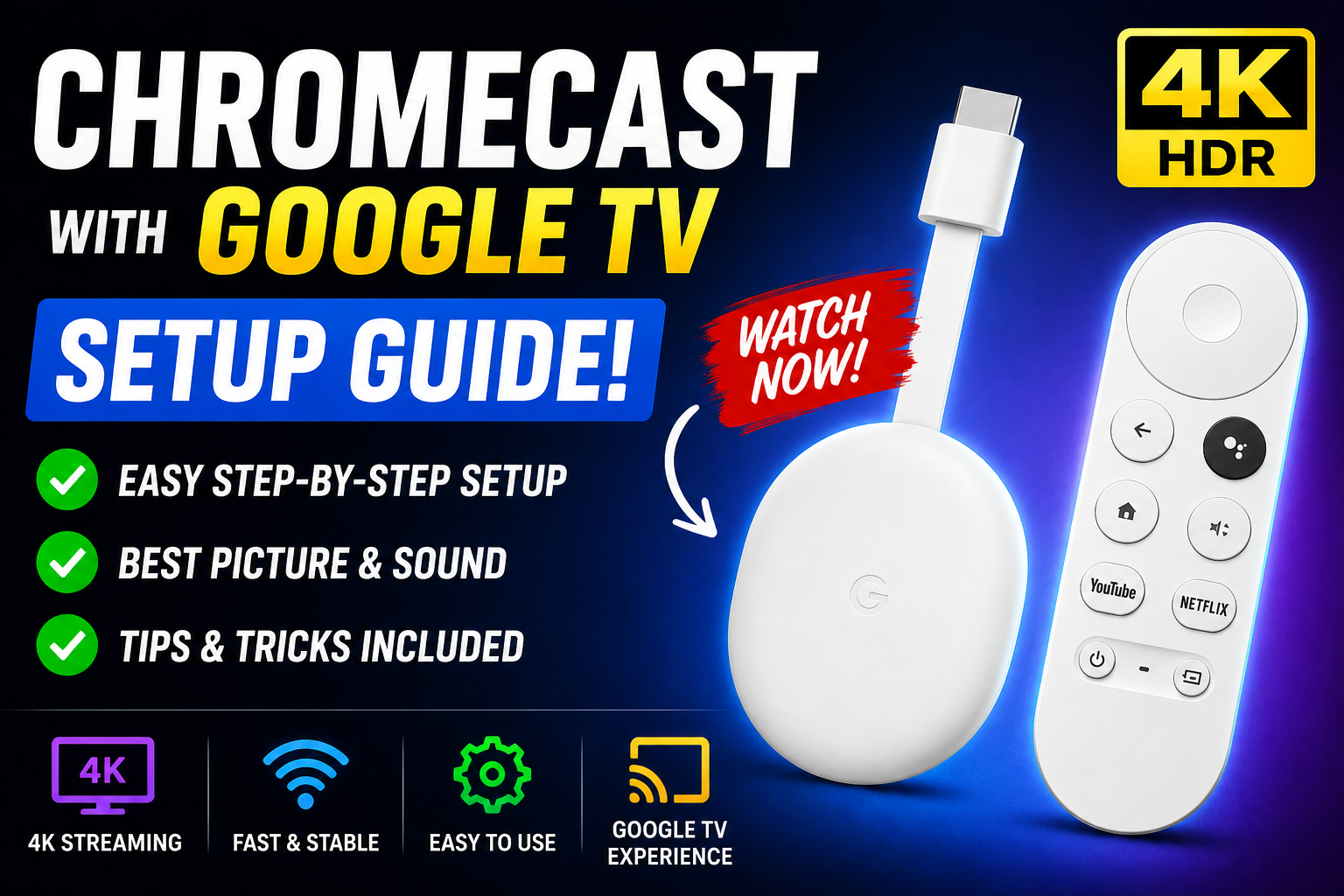 Chromecast Google TV Downloader Setup Anleitung