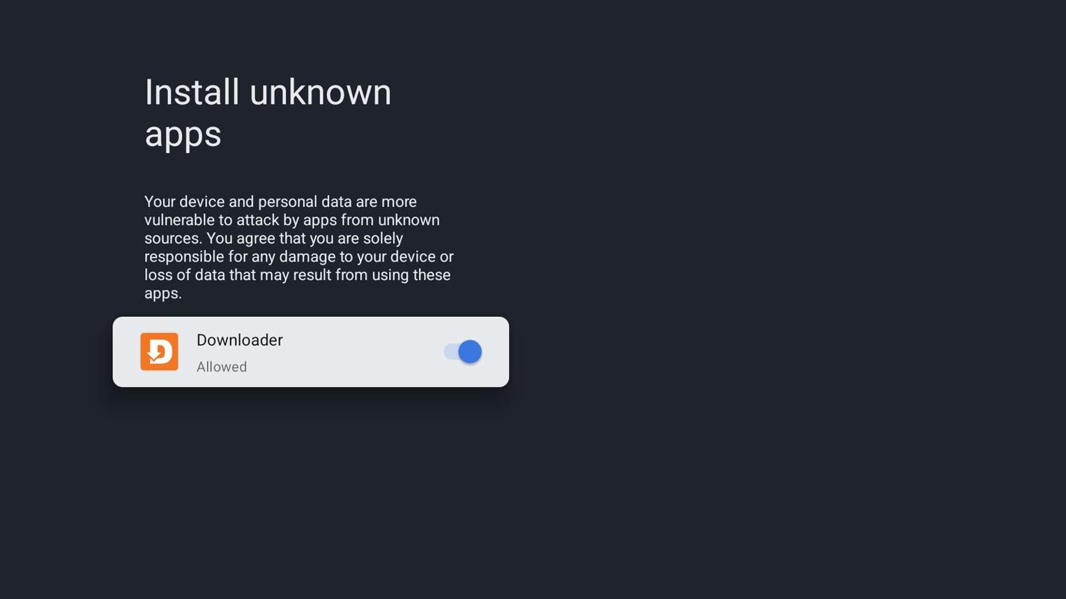 Downloader App Öffnen