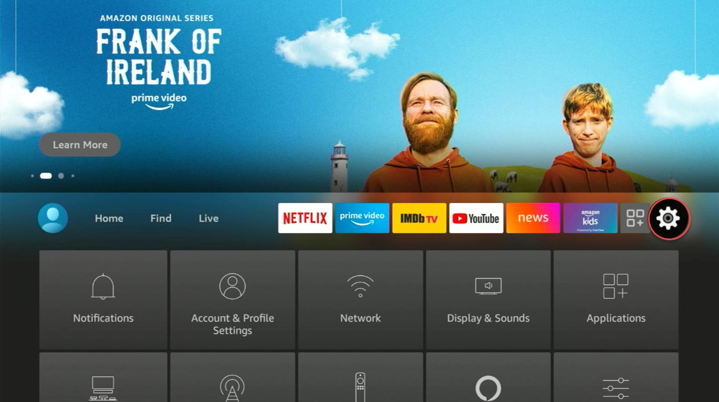 Fire TV Cube Downloader Setup Step 1