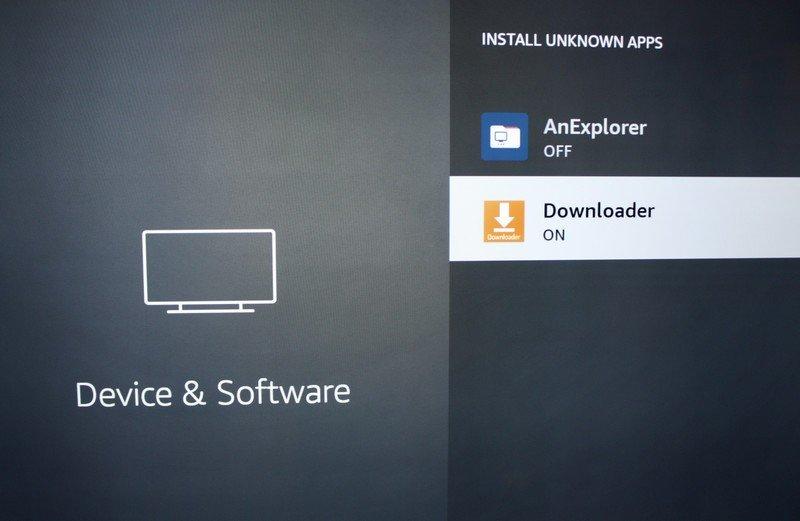 Downloader URL oder Kurzcode eingeben