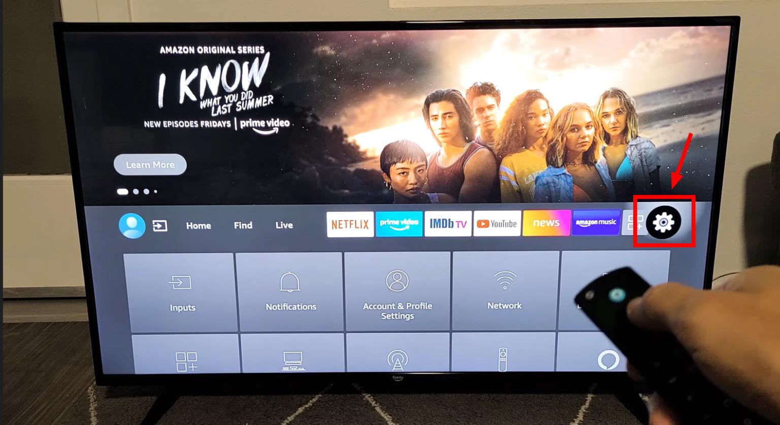 Mein Fire TV Auswählen