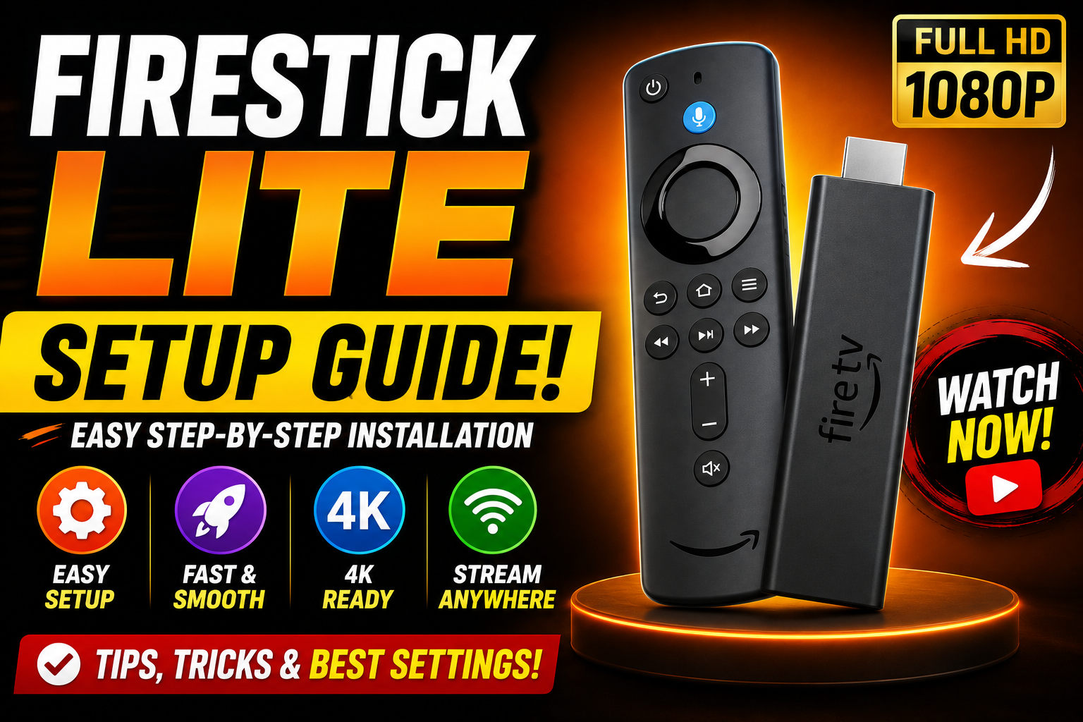 Fire TV Stick Lite Downloader Setup Guide