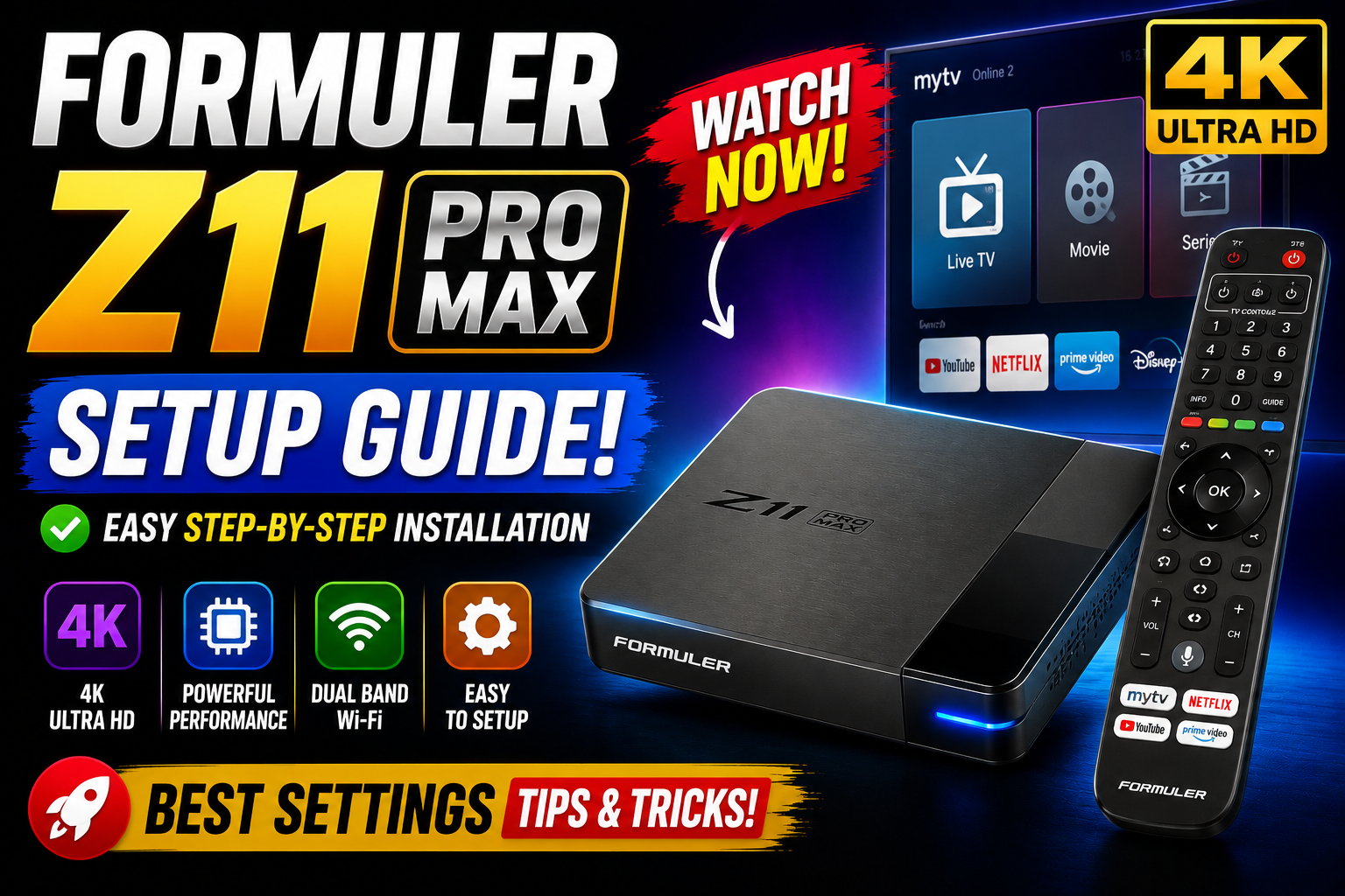 Formuler Z11 Pro Max Downloader Setup Anleitung