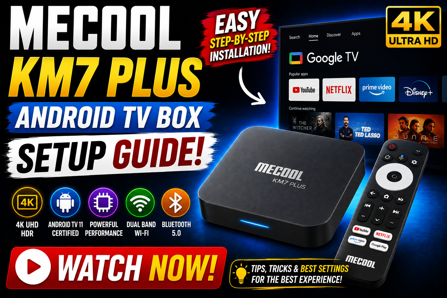 Mecool KM7 Plus Downloader Setup Anleitung