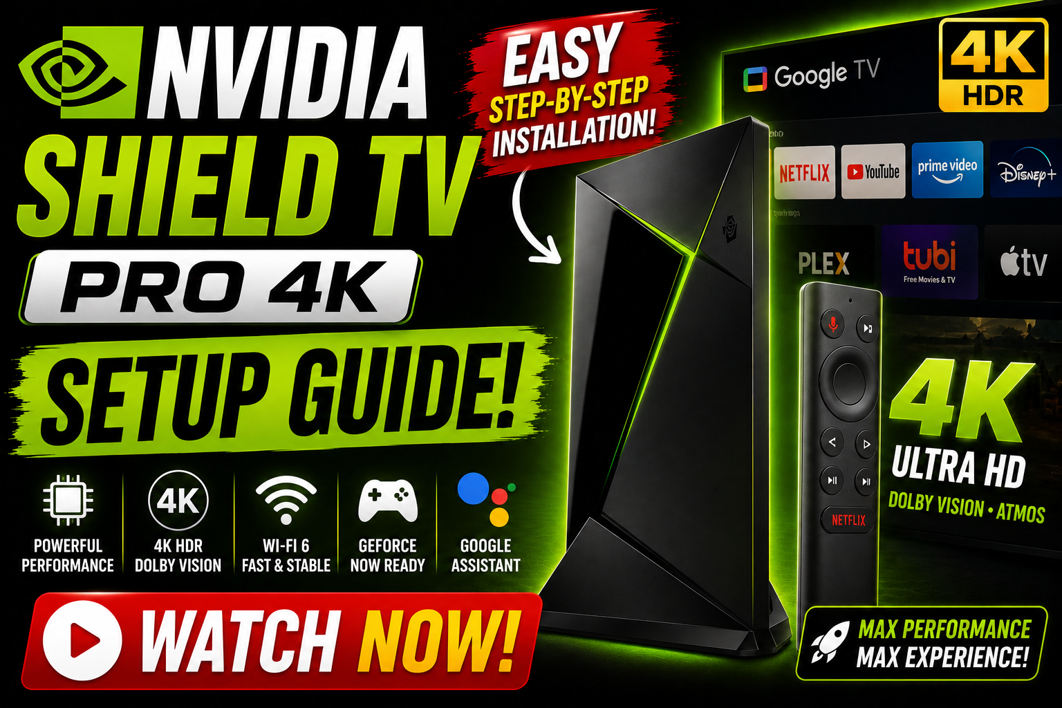 Nvidia Shield TV Pro 4K Downloader Setup Anleitung