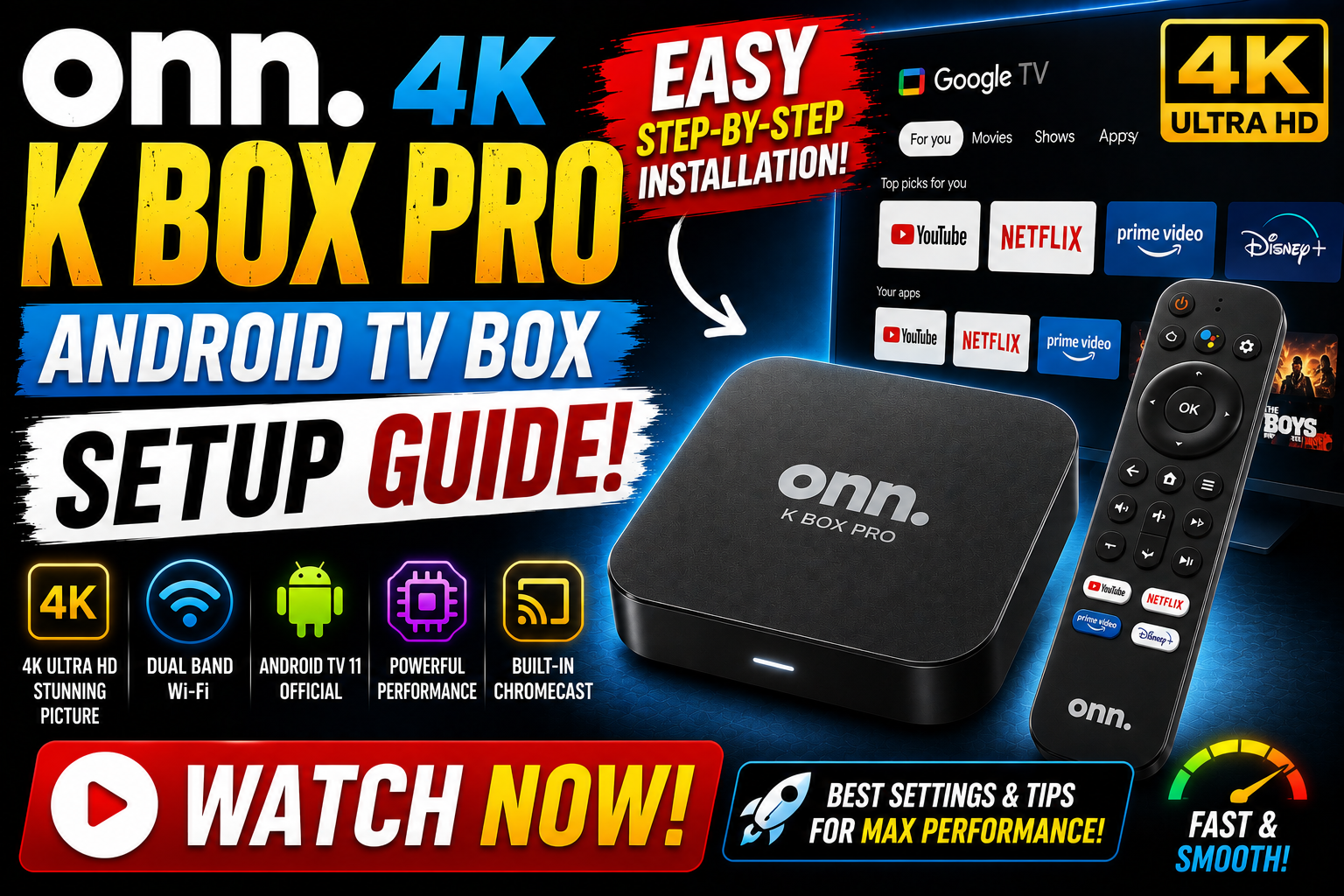 Onn 4K Pro Downloader Setup Anleitung